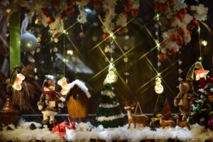 sapin et décorations noel