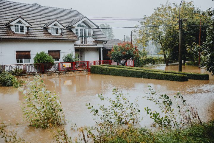 maison inondée